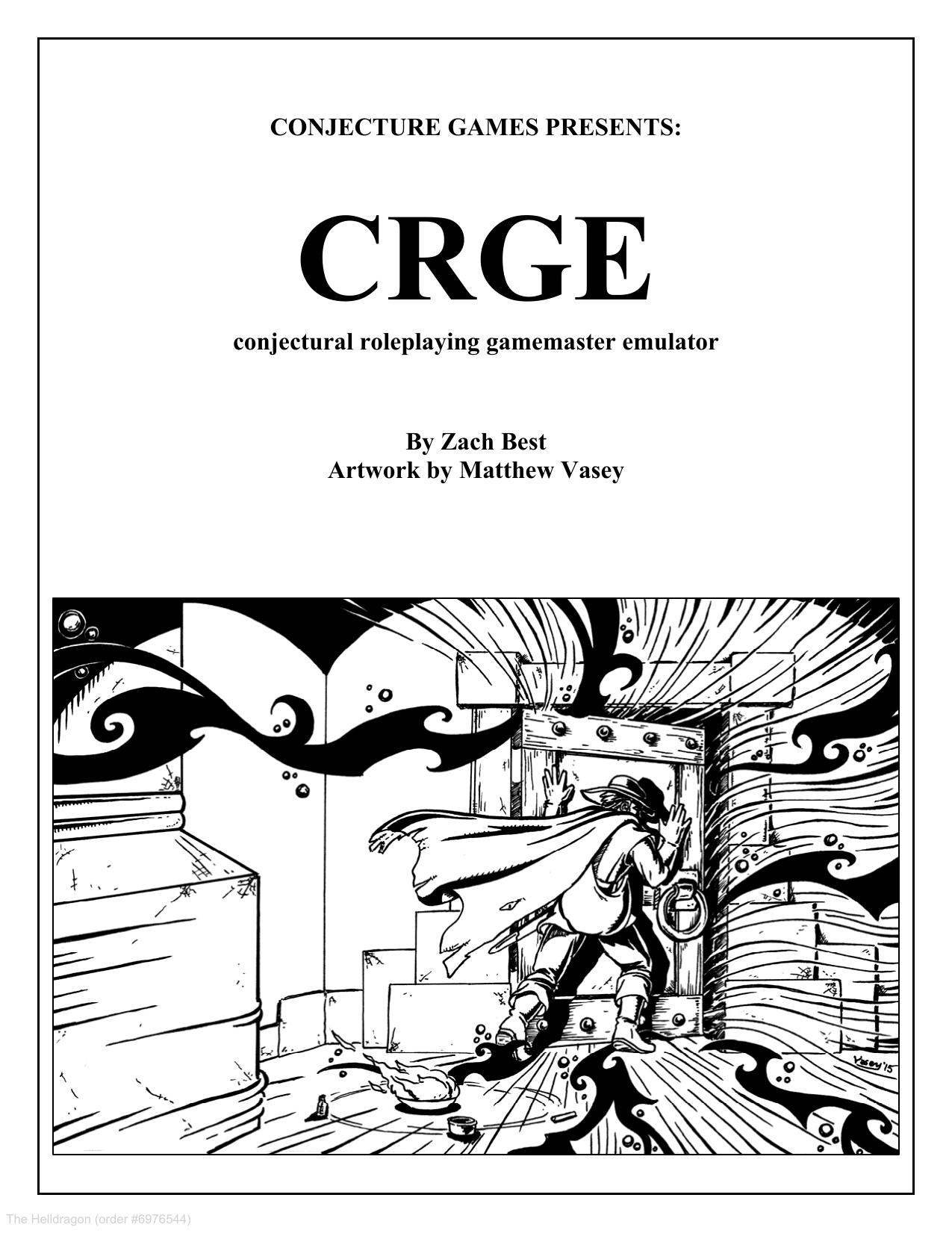 CGRE (Conjectural Roleplaying Gamemaster Emulator)